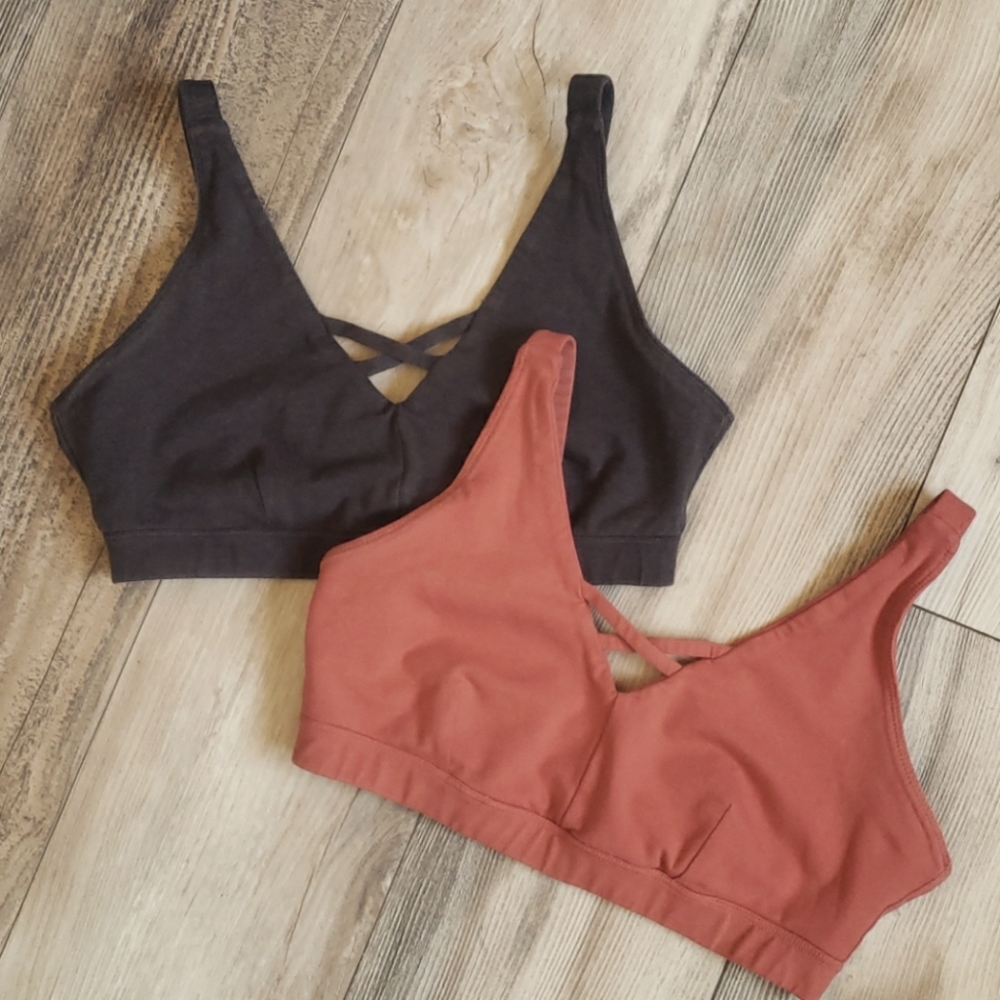 2 PactOrganic Bras
